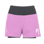 Women's trail running shorts Karpos Lavaredo Ultra W Shorts Bloom / Ombre Blue