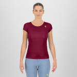 Women t-shirt Karpos Loma Evo beet red