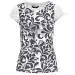 Dames t-shirt Karpos Loma Print W Jersey wit-grijs