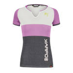 Women t-shirt Karpos Moved Evo W Jersey vulcan/bloom