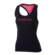 Kvinnor top Karpos Quick W Top svart-pink