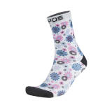 Summer socks Karpos Spasso Print W Socks niagara / bloom / bright white