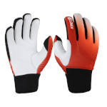 X-Warm cross-country ski & Biathlon gloves Kinetixx Nurit orange / white