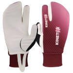 Racing cross-country ski & Biathlon gloves Kinetixx Sol X-Warm trigger berry / white