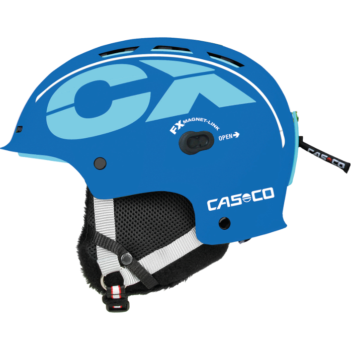 Skihelm Casco Icecube blauw, CrossCountry Elite VoF