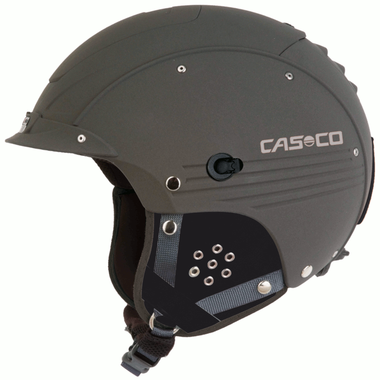 ski/snowboard helmet CASCO SP-3 airwolf, black/white, adjustable 