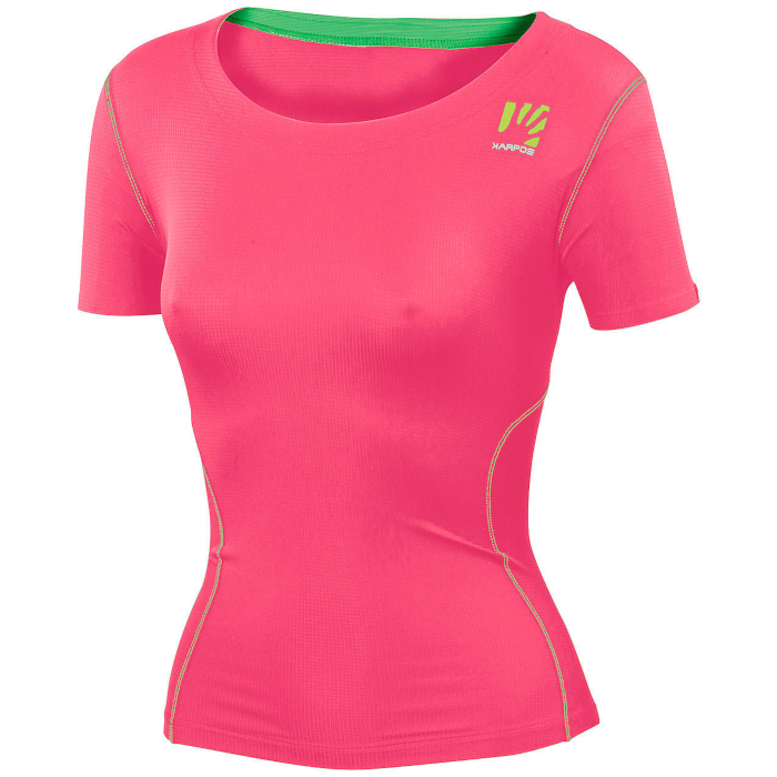 Damen Running t-shirt Sportful Karpos Fast W Jersey neon pink, CrossCountry  Elite Sports VoF