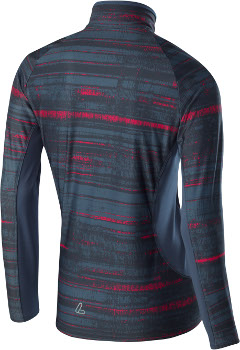 Loeffler Zip-sweater jazzy thermo-innenvelours