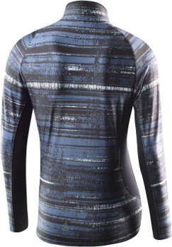 Loeffler Zip-sweater jazzy thermo-innenvelours