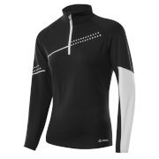 Женская кофта Löffler Midlayer Evo Shine TVL Thermo-Innervelours чёрная