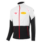 Veste pour hommes Löffler Team Austria Gore-Tex Infinium WS Light noir-blanc