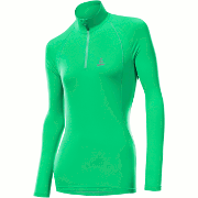 Женский свитер Löffler Thermo-Innervelours Pulli Basic изумрудный