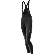 женские разминочные брюки Löffler Warm-up Tights WS Softshell Warm чёрные