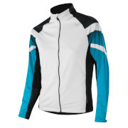 Löffler femme veste Worldcup WS Light blanc - bleu topaze