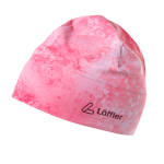 лыжная шапочка Löffler Design 2 розово-красная