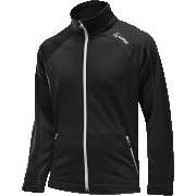 мужская разминочная куртка Löffler WS Softshell Warm Teamline чёрная