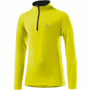 Löffler Kids Thermo-Innervelours sweater Basic lemon