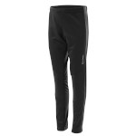 Детские ветрозащитные брюки Löffler Tights WS Softshell Warm чёрные