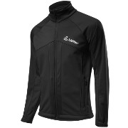 детская разминочная куртка Löffler \"Teamline\" WS Softshell Warm чёрная