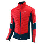 Löffler men\'s Hybrid Functional jacket PL60 red / deep water