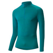 Löffler Herren Midlayer Pace Hybrid Transtex Lagune