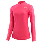 Maillot féminin Löffler W Midlayer Midshirt Acrtic Rew rouge red