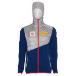 Löffler men's Team Austria Hybrid Hooded jacket ÖSV greystone-deep water