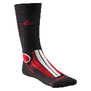 Löffler Sport Chaussettes Transtex noir-rouge