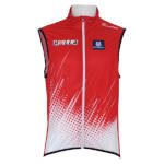 Gilet homme Löffler Team Austria Windshell rouge-blanc