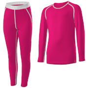 Löffler sous-vêtements set long Transtex warm Magenta (ENFANTS)