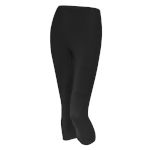 тёплое женское трико Löffler 3/4 underpants Transtex Warm Hybrid чёрное