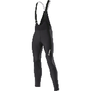 мужские разминочные брюки Löffler Warm-Up Bib Tights WS Softshell Warm чёрные