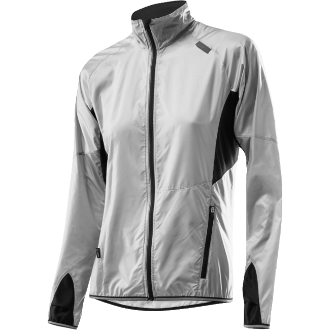 Löffler Damen Windshell ultraleicht Jacke stahlgrau