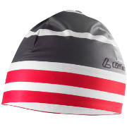 лыжная шапочка Löffler "WorldCup" THERMO-INNENVELOURS чёрная с красным