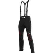 Mannen broek Löffler WS Softshell Light Worldcup Zwart-rood