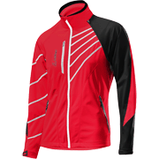 Veste pour femmes Löffler WS Softshell Light Worldcup rouge-noir