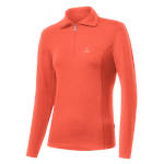 Löffler Women's Midlayer Evo Turtle Transtex coral