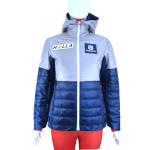 Veste chaude femme Löffler Team Austria Primaloft 100 ÖSV grises - eaux profondes