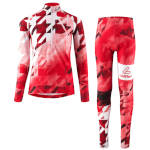 Löffler Cross-country ski suit WorldCup 2025 red (kids)