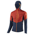 Löffler men's Hooded Hybridjacket Bruce PL60 rusty