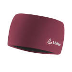 Löffler Mono Hodebånd bredt aubergine