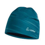 Löffler Snowfall Design Hat blue coral