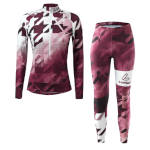 Löffler women's Cross-country ski suit WorldCup 2025 aubergine