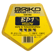 CH fart de glisse Briko-Maplus BP1 Solid Jaune -5°...-1°C