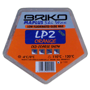 Low Fluorinated Glide Wax <br>Briko-Maplus LP2 Solid Orange -4°. Low Fluorinated Glide Wax <br>Briko-Maplus LP2 Solid Orange -4°.