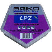 Low Fluorinated Glide Wax <br>Briko-Maplus LP2 Solid Violet -12° Low Fluorinated Glide Wax <br>Briko-Maplus LP2 Solid Violet -12°