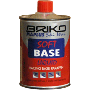 базовый парафин Briko-Maplus Liquid Racing Base Soft, темп. снега -5°...-0°C, 0.5л