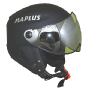 Maplus X6 Stealth Ski Helmet with Visor