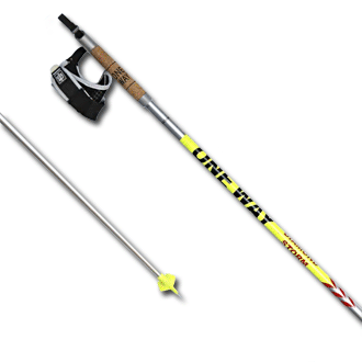 Nordic Ski Poles One Way DIAMOND STORM 10 MAX WC Titanium Nordic Ski Poles One Way DIAMOND STORM 10 MAX WC Titanium