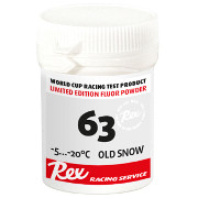 Fluor powder Rex 63 "Old Snow" -5°C...-20°C, 30g Fluor powder Rex 63 "Old Snow" -5°C...-20°C, 30g